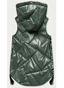 S'WEST Zelená dámská vesta (B8012-10)