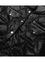 Ann Gissy Černá dámská prošívaná bunda se stojáčkem (AG8-001)