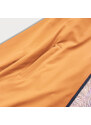J.STYLE Letní dámská bunda v barvě kurkumy s podšívkou (HH036-10)
