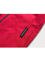 S'WEST Jednoduchá červená dámská bunda (B8017-4)