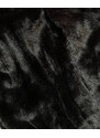 S'WEST Černá oboustranná dámská bunda-kožíšek (B8051-1)