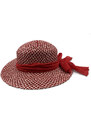 Hologramme Paris Dámský letní klobouk Solange červený