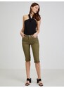 Khaki dámské capri kalhoty ORSAY - Dámské