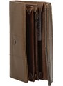 Romina & Co. Bags Zajímavá dámská koženková peněženka Pedrita, zemitá