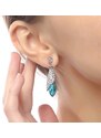 Sisi Jewelry Souprava náhrdelníku, náušnic a náramku Elegance Seablue