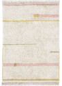 Lorena Canals koberce Kusový koberec Eco City Lanes Vintage Nude - 90x130 cm