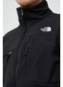 Sportovní mikina The North Face DENALI JACKET černá barva, NF0A7UR2JK31