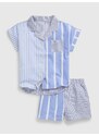 GAP Dětské pruhované pyžamo - Holky