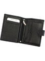 Pánská kožená peněženka Albatross SN MW102 Z RFID černá