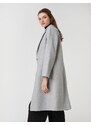 Koton Midi Length Cashmere Coat