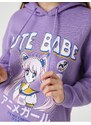 Koton Anime Sweatshirt Oversized Long Sleeve Hooded