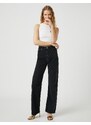 Koton Color Block Jeans Straight Leg - Nora Jean