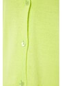 Trendyol Mint Crop 2-balení Top-Round Cardigan Knitwear Set