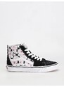 Vans Sk8 Hi (hibiscus check black)černá