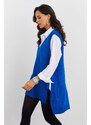 Cool & Sexy Dámský Saxe modrý pletený svetr YV103
