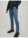 Modré pánské slim fit džíny Jack & Jones Clark - Pánské