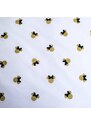 Jerry Fabrics Bavlněné ložní povlečení Minnie Mouse se zlatým potiskem - 100% bavlna - 70 x 90 cm + 140 x 200 cm