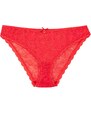 bonprix Rio kalhotky s krásnou krajkou Červená