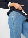 bonprix Těhotenské Super Stretch džíny Modrá