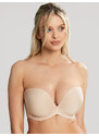 Vyztužená podprsenka Cleo Faith Moulded Strapless latte 10660