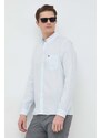 Plátěná košile Lacoste regular, s límečkem button-down