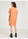 Oranžové dámské šaty Diesel - Dámské