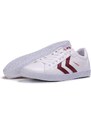 Hummel Unisex White Sneakers - Deuce Court Tonal