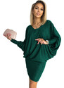 Numoco Dámské společenské šaty Morcangwain zelená 2XL/3XL