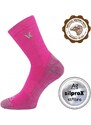 TWARIX sportovní merino ponožky s masážním chodidlem VoXX fuchsia 39-42