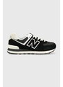 Sneakers boty New Balance U574GO2 černá barva, U574GO2-GO2