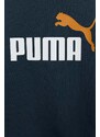 Dětská mikina Puma ESS+ 2 Col Big Logo Crew FL B vzorovaná