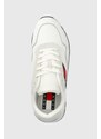 Sneakers boty Tommy Jeans RETRO RUNNER ESS bílá barva, EM0EM01081