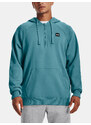 Under Armour Mikina UA Rival Fleece 1/2 Zip HD-BLU - Pánské