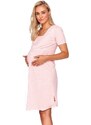 DN Nightwear Kojicí noční košile Sweet Pink hvězdičky