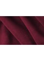 Červená sametová rohová pohovka Windsor & Co Dia 251 cm, pravá