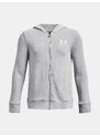 Under Armour Mikina UA Rival Terry FZ Hoodie-GRY - Kluci