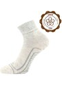 LINEMUM slabé ľanové ponožky VoXX antracit 39-42