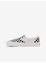 Černo-krémové kostkované slip on tenisky VANS - Dámské