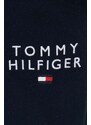 Tepláky Tommy Hilfiger tmavomodrá barva, s aplikací