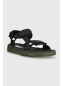 Kožené sandály Camper Oruga Sandal pánské, černá barva, K100416.020