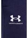 Tepláky Under Armour pánské, tmavomodrá barva, hladké, 1373882