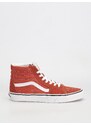 Vans Sk8 Hi (color theory burnt ochre)červená