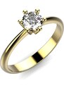Linger Zlatý zásnubní prsten 263