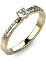 Linger Zlatý zásnubní prsten 374