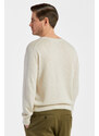 SVETR GANT COTTON LINEN C-NECK bílá M