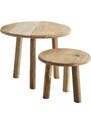 Madam Stoltz Konferenční stolek Recycled Wood 45 cm