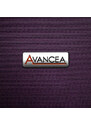 AVANCEA Cestovní kufr AVANCEA GP9196 Dark purple 4W S