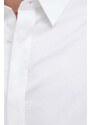 Košile Armani Exchange pánská, bílá barva, slim, s klasickým límcem, 8NZCBD ZN10Z NOS