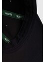 Bavlněná baseballová čepice Lacoste černá barva, s aplikací, RK0491-031