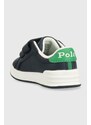 Dětské sneakers boty Polo Ralph Lauren tmavomodrá barva